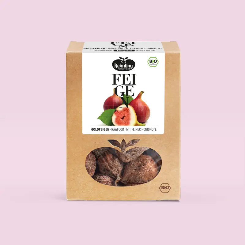 Keimling Naturkost (Bio) Goldfeigen 500 g (Karton mit 6 Stück)