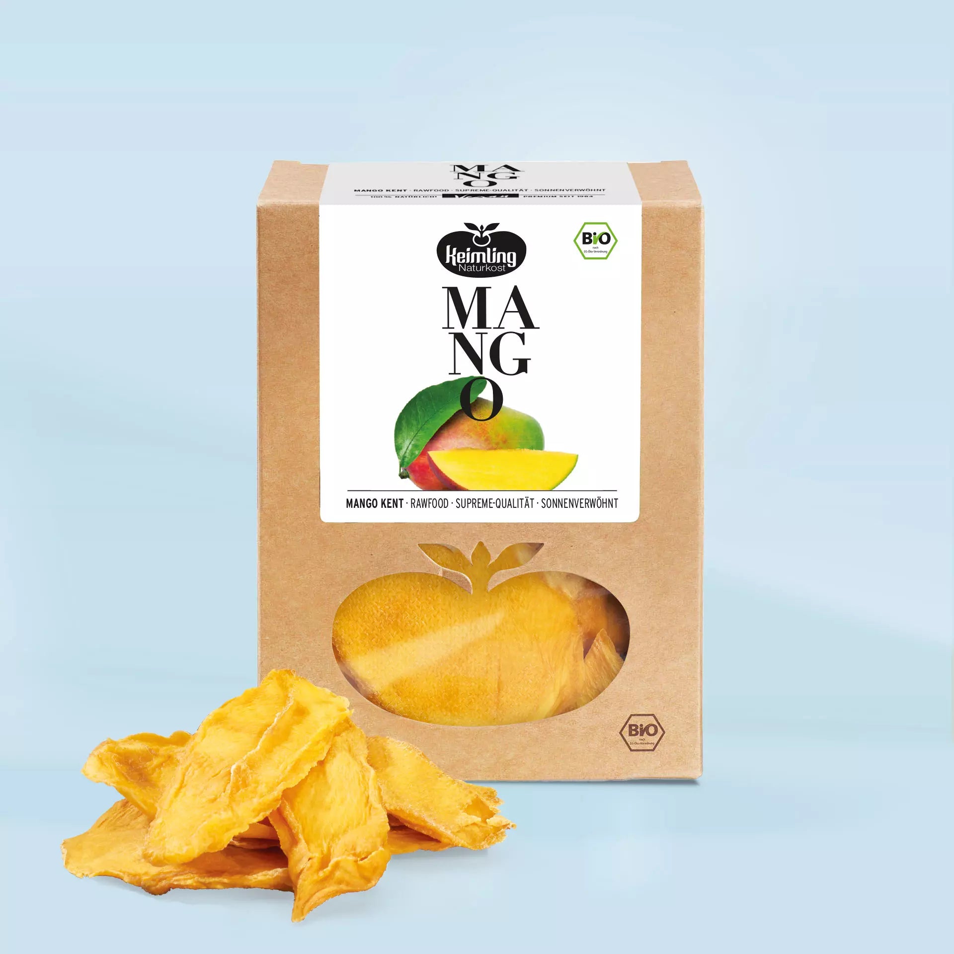 Keimling Naturkost (Bio) Mango Kent Supreme 250g (Karton mit 6 Stück)