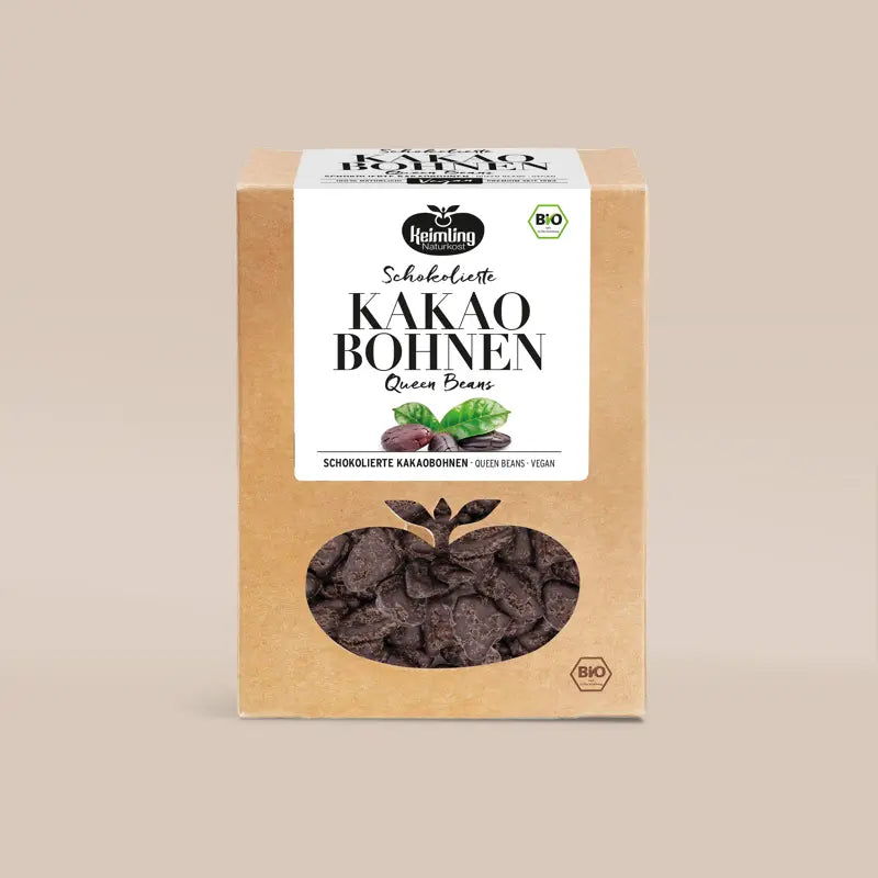 Keimling Naturkost (Bio) Schokolierte Kakaobohnen (Karton mit 6 Stück)