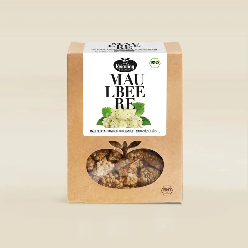 Keimling Naturkost (Bio) Maulbeeren 125g (Karton mit 6 Stück)
