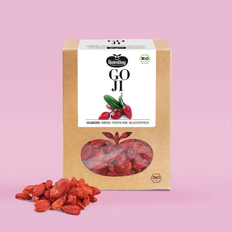 Keimling Naturkost (Bio) Goji Beeren (Karton mit 6 Stück)