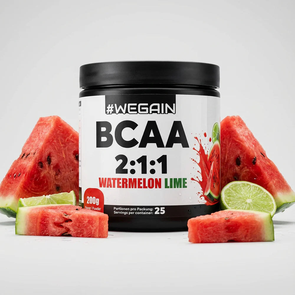 #Wegain - BCAA Pulver Watermelon-Lime - 200 g