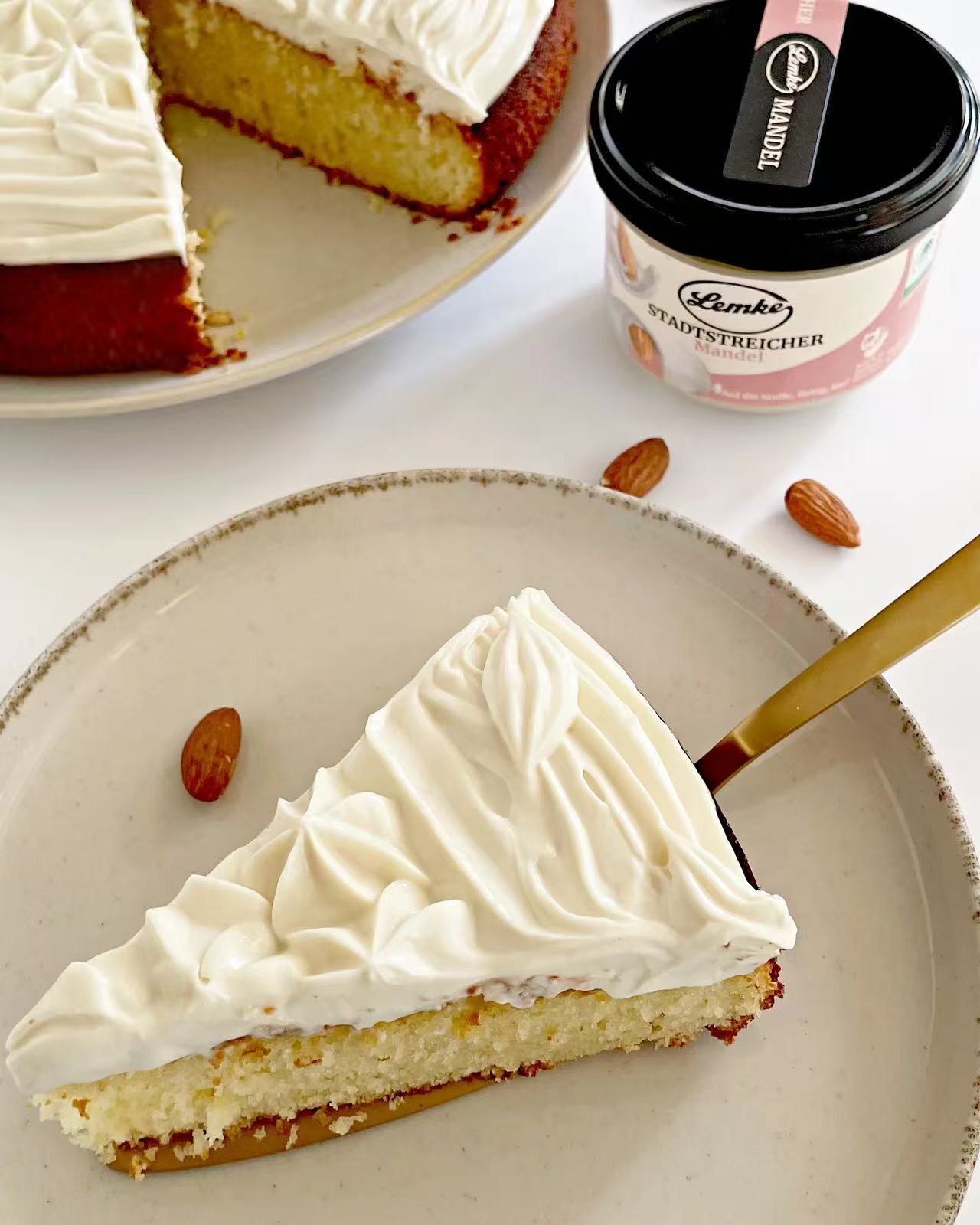 Lemke -Stadtstreicher Mandel - Mandelcreme - 250g (8 Stück je Karton)