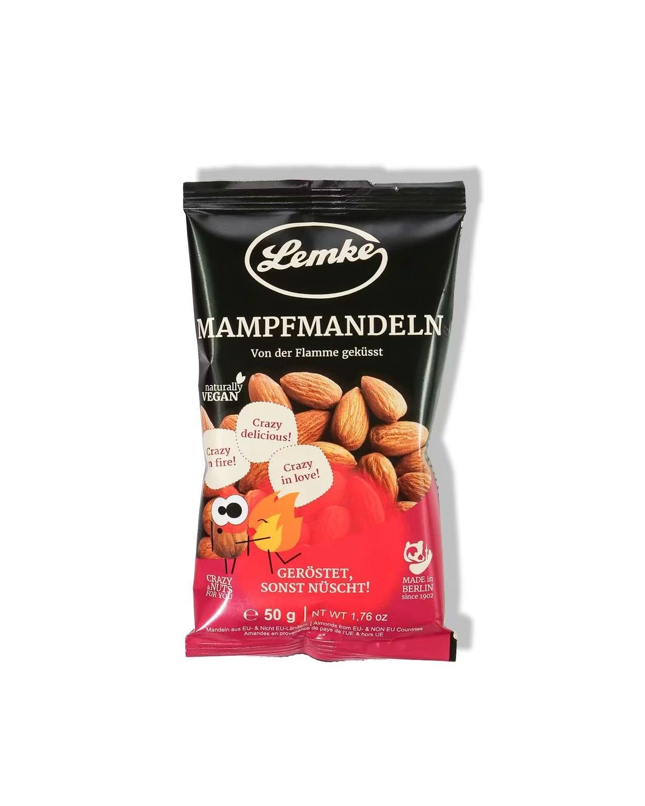 Lemke - Mampfmandeln - 50g - ( 100 Stück je Karton)