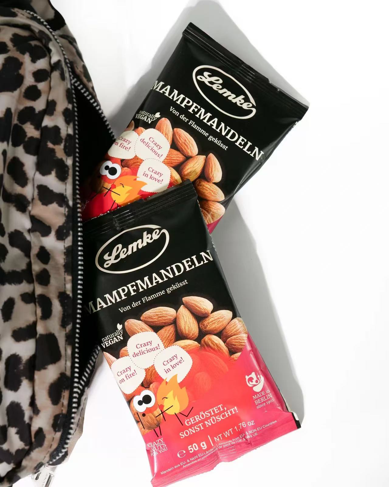 Lemke - Mampfmandeln - 50g - ( 100 Stück je Karton)