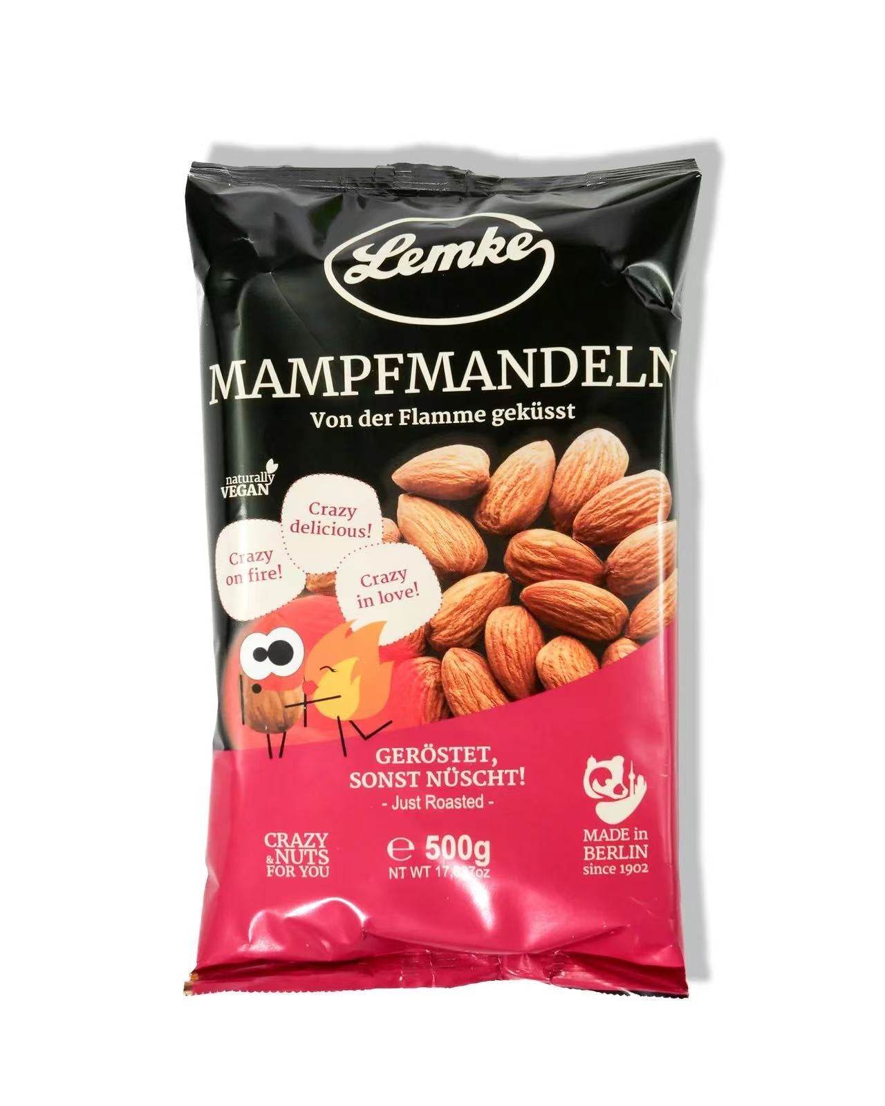 Lemke - Mampfmandeln - 500g - (6 Stück je Karton )