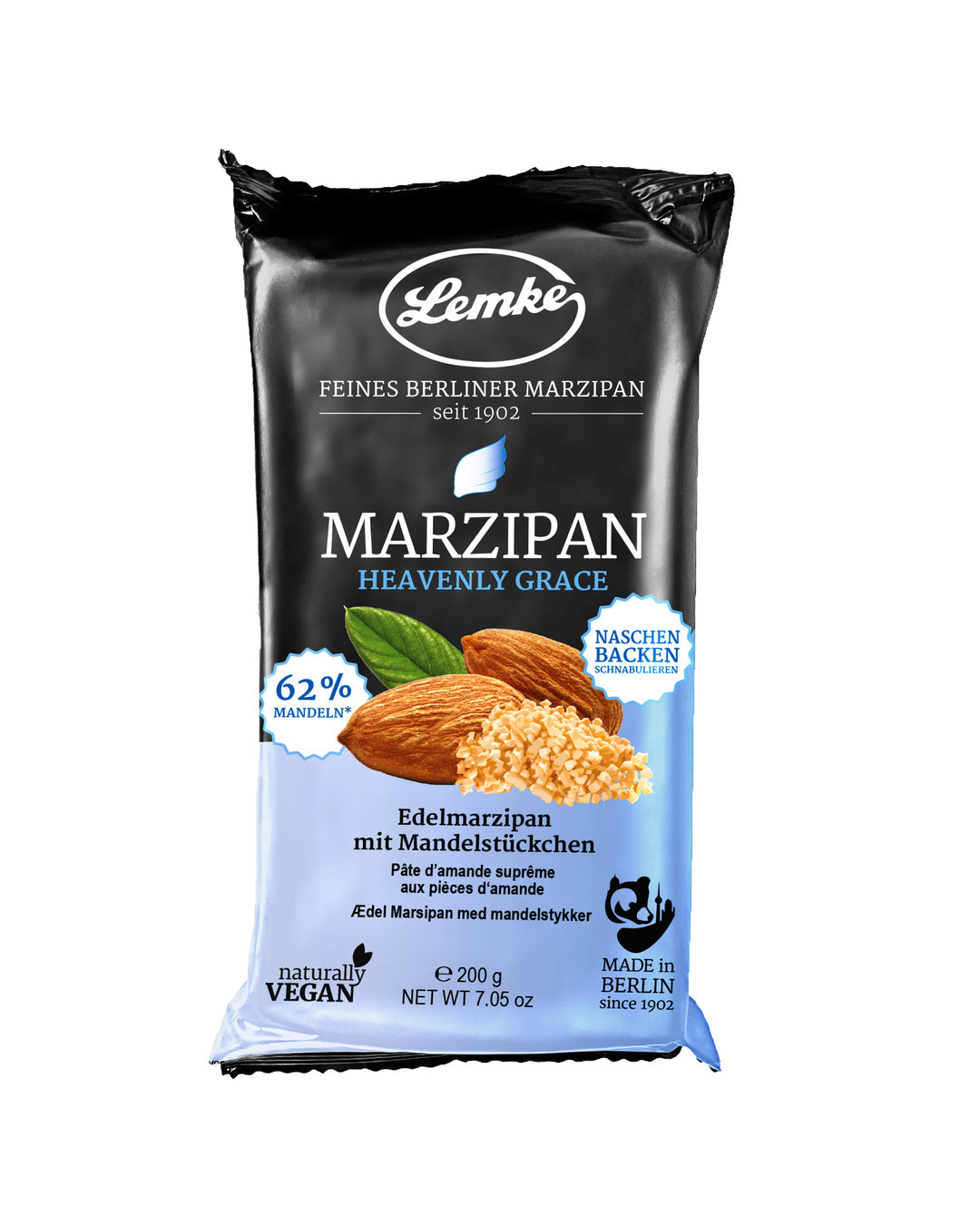 Lemke - Marzipan Heavenly Grace - 200g (14 Stück je Karton)