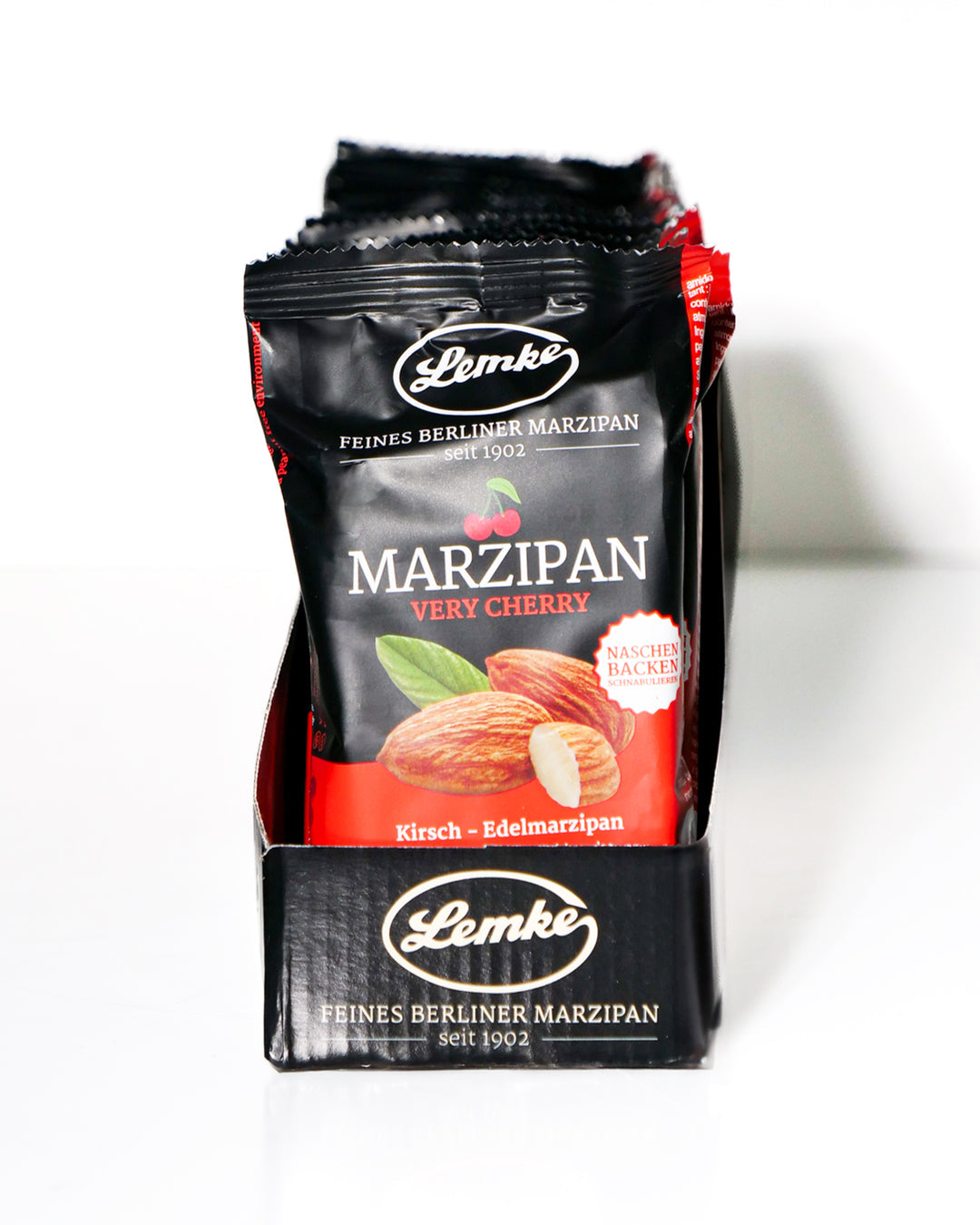 Lemke - Marzipan Very Cherry - 200g (14 Stück je Karton)