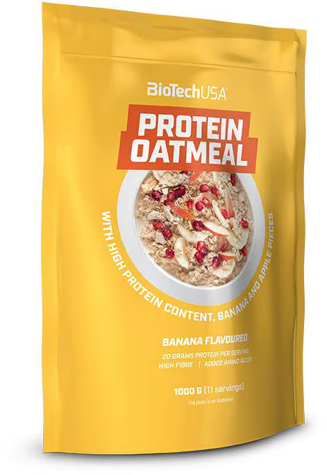BioTechUSA Protein Oatmeal 1000g Banane-Apfel