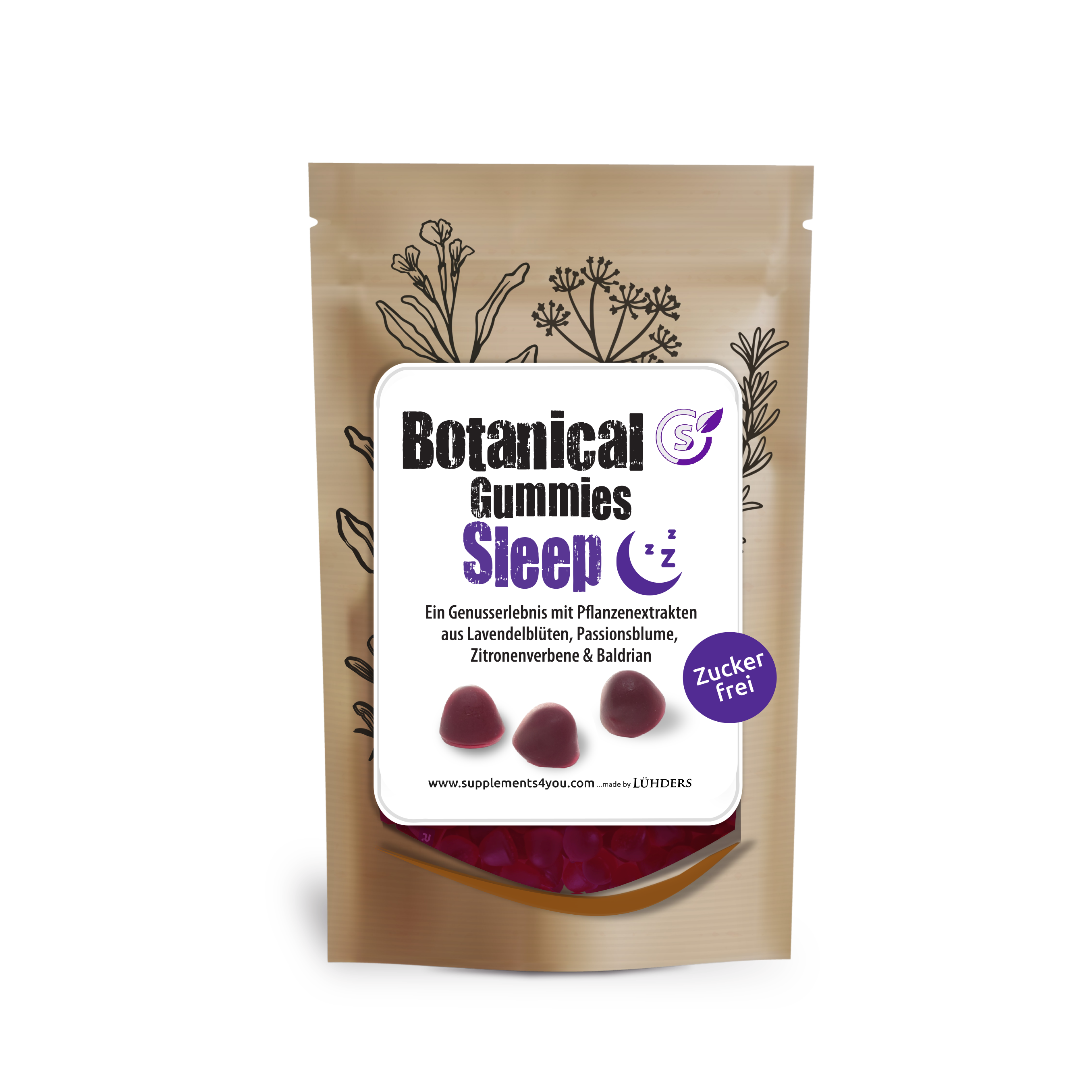 Botanical Sleep Gummis - vegan und zuckerfrei