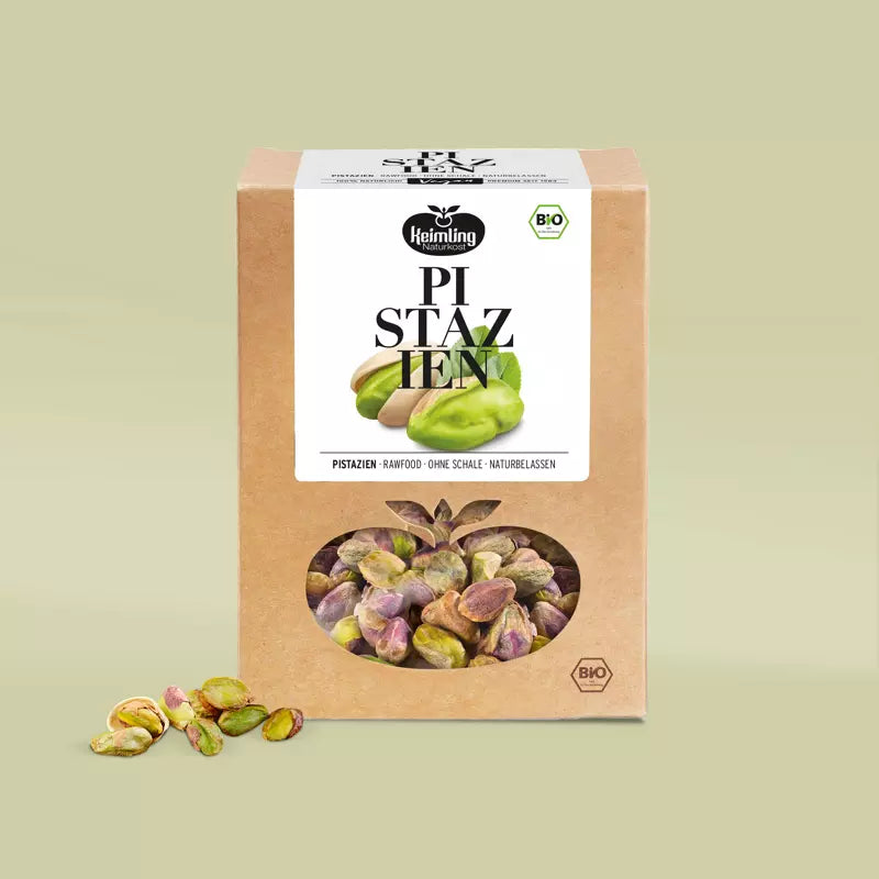 Keimling Naturkost (Bio) Pistazien (Karton mit 6 Stück)