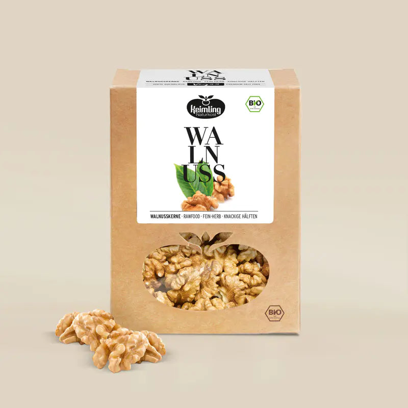Keimling Naturkost (Bio) Walnusskerne (Karton mit 6 Stück)