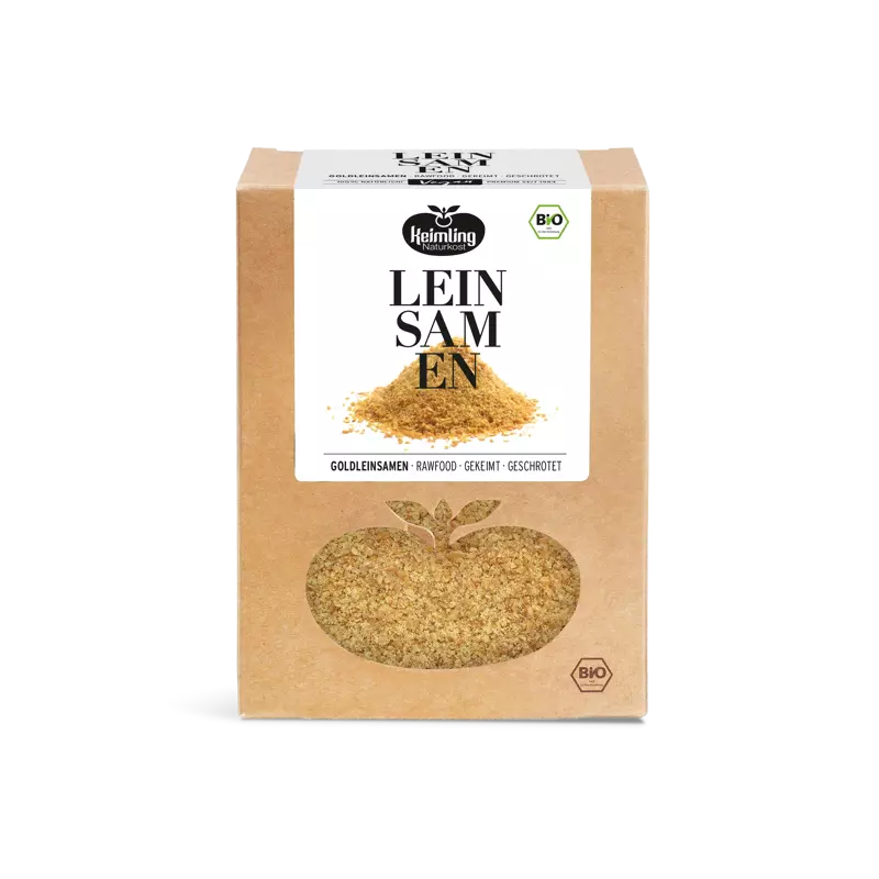 Keimling Naturkost (Bio) Goldleinsamen 500 g (Karton mit 6 Stück)
