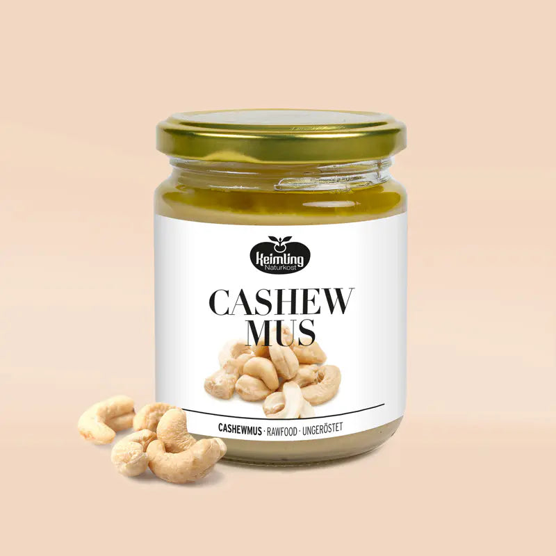 Keimling Naturkost (Bio) Cashewmus 250 g (Karton mit 6 Stück)