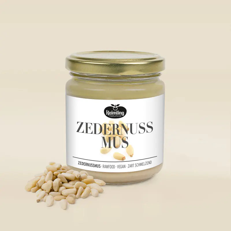 Keimling Naturkost (Bio) Zedernussmus 190 g (Karton mit 6 Stück)