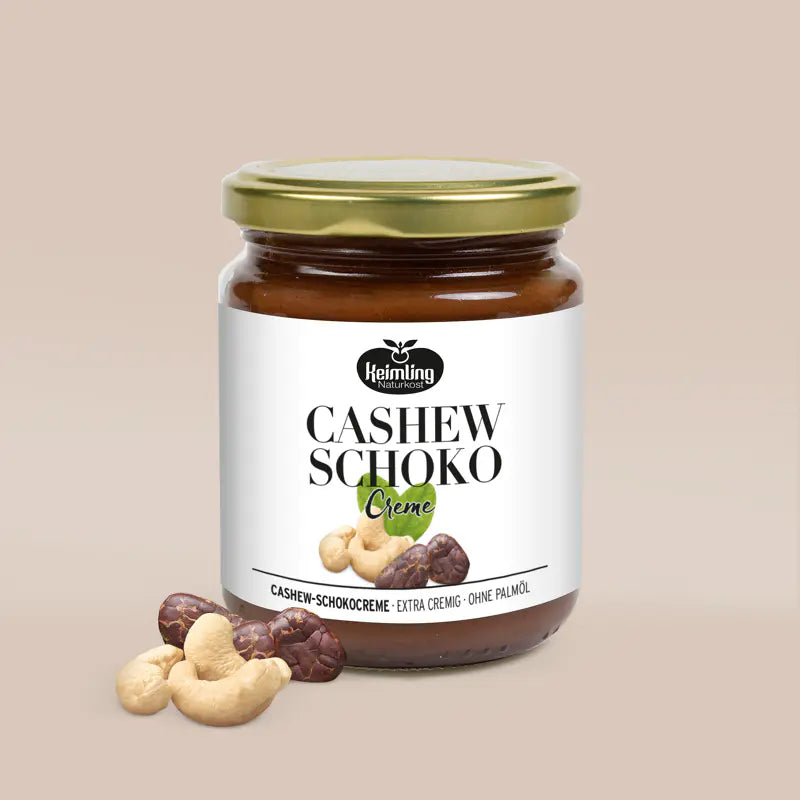 Keimling Naturkost (Bio) Cashew-Schokocreme 250 g (Karton mit 6 Stück)