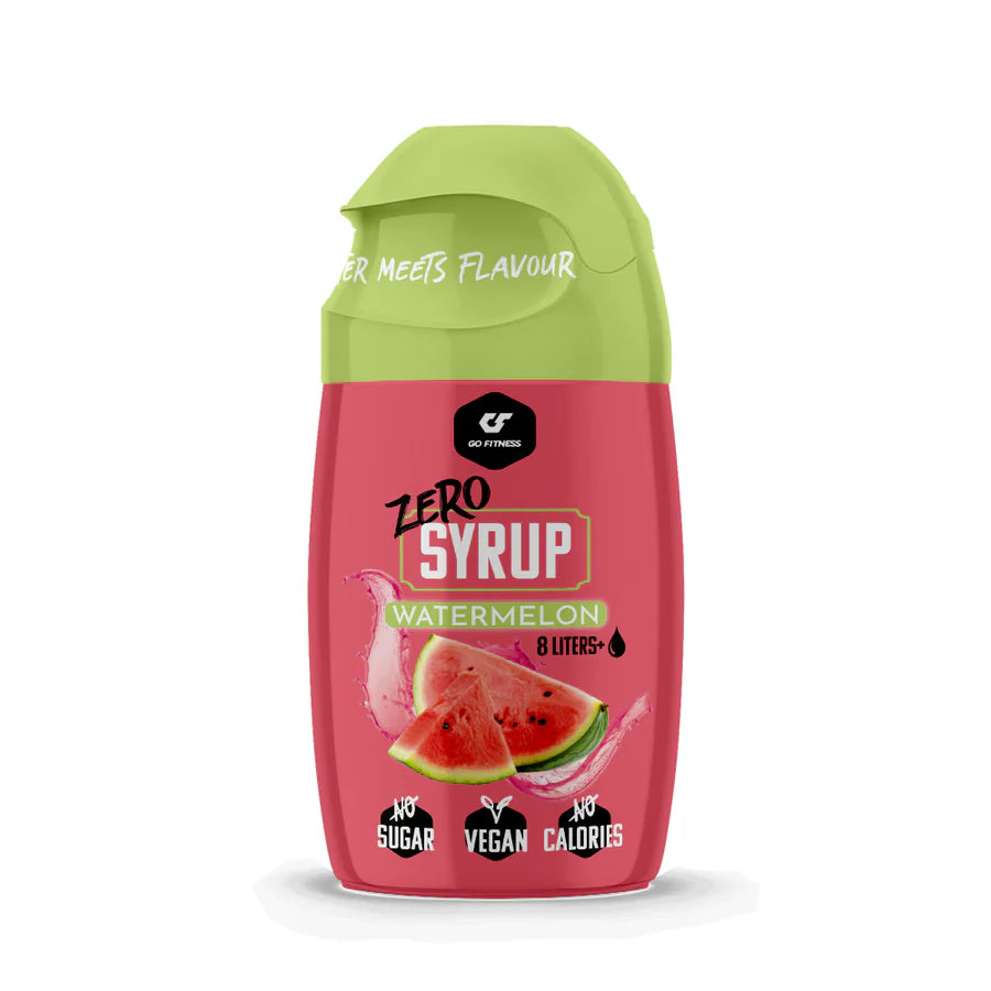 GoFitness - Zero Syrup - 65ml - (Tray à 16 Stück)