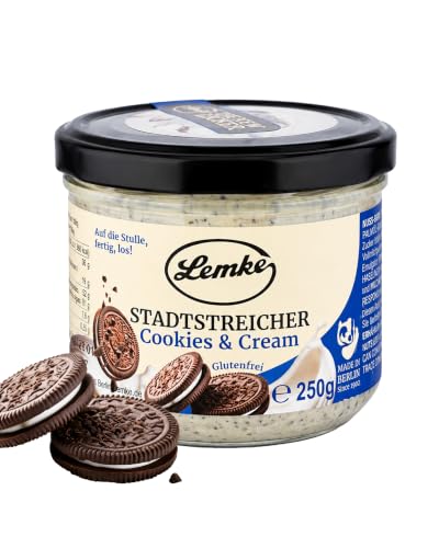 Lemke Stadtstreicher Cookies & Cream 250g (Karton mit 8 Stück)