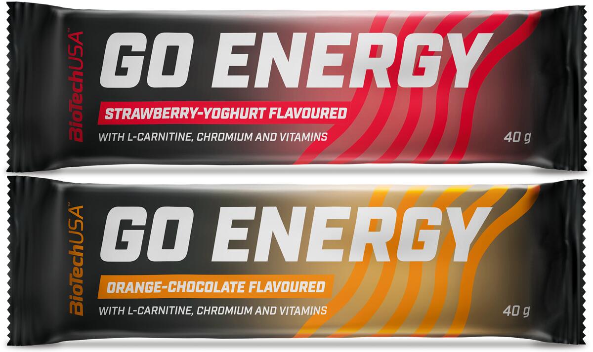 BioTechUSA Go Energy 40g (Karton mit 32 Stück)