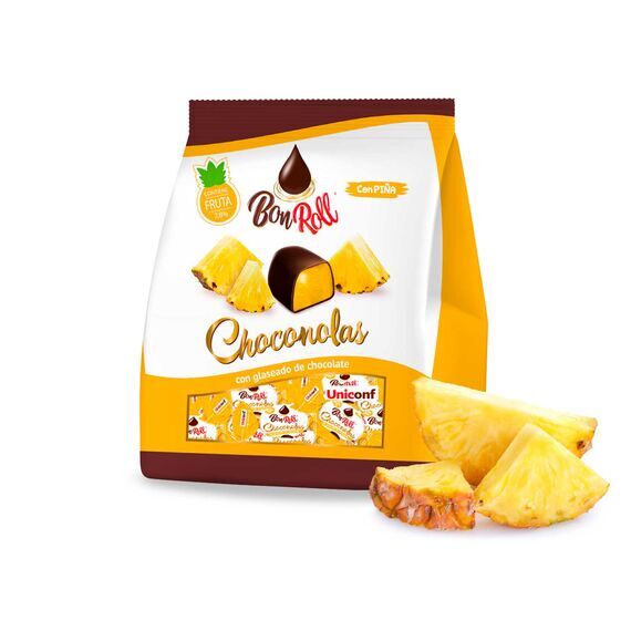Bon Roll Chocolonas Zartbitterschokolade 72g (Karton mit 12 Stück)