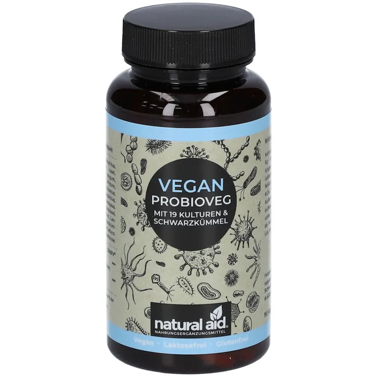 Natural Aid - Daily Vegan Probioweg - 90 Kapseln
