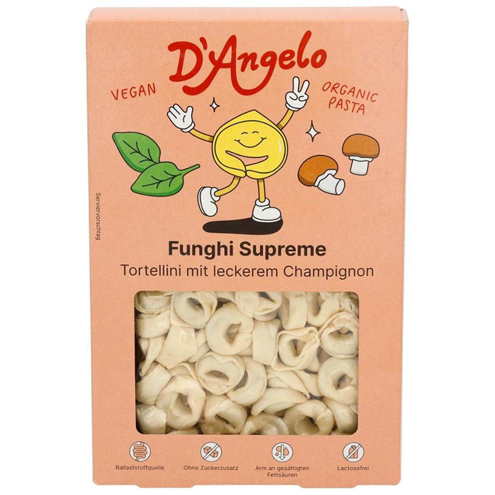 D´Angelo Tortellini/Ravioli vegan 250g (Karton mit 10 Stück)