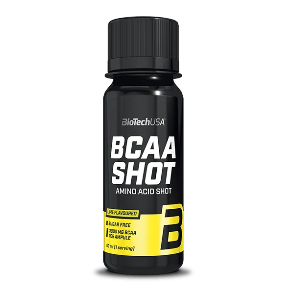 BioTechUSA BCAA Shot 60ml lime (Karton mit 20 Stück)