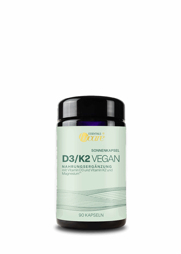 HuCare - D3/K2 VEGAN - 90 Kapseln