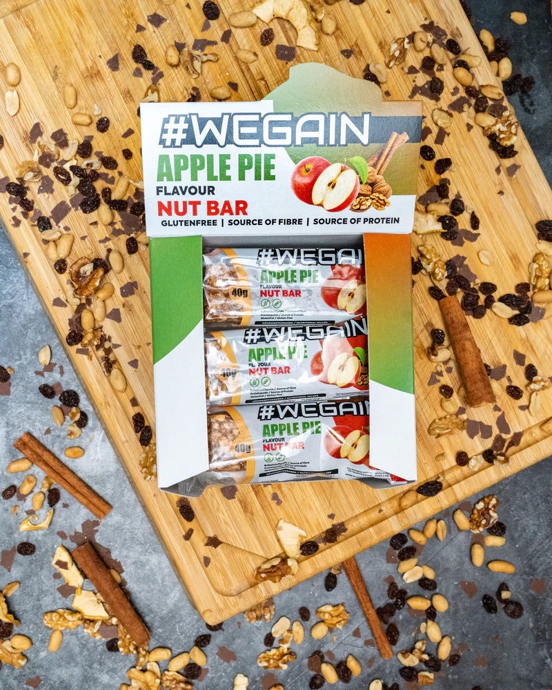 #Wegain - Apple Pie Nut Bar 40g - Tray a 15 Riegel