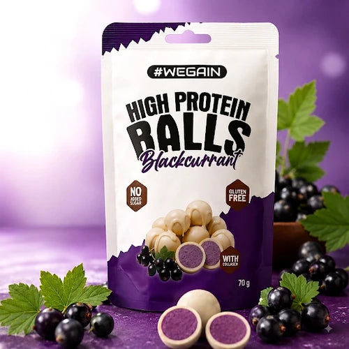 #WEGAIN High Protein Balls 70g - Tray a 10 Beutel