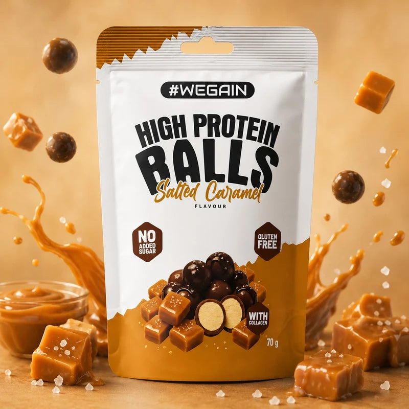 #WEGAIN High Protein Balls 70g - Tray a 10 Beutel