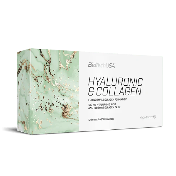 BioTechUSA Hyaluronic & Collagen 120 caps