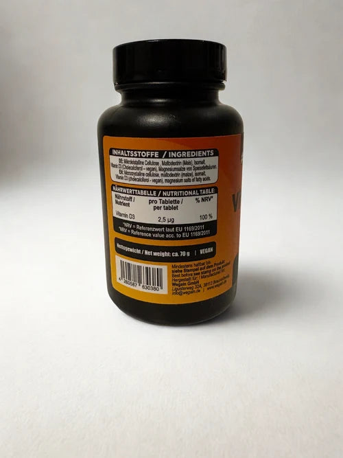 #Wegain - Vitamin D3 - 100 kapseln