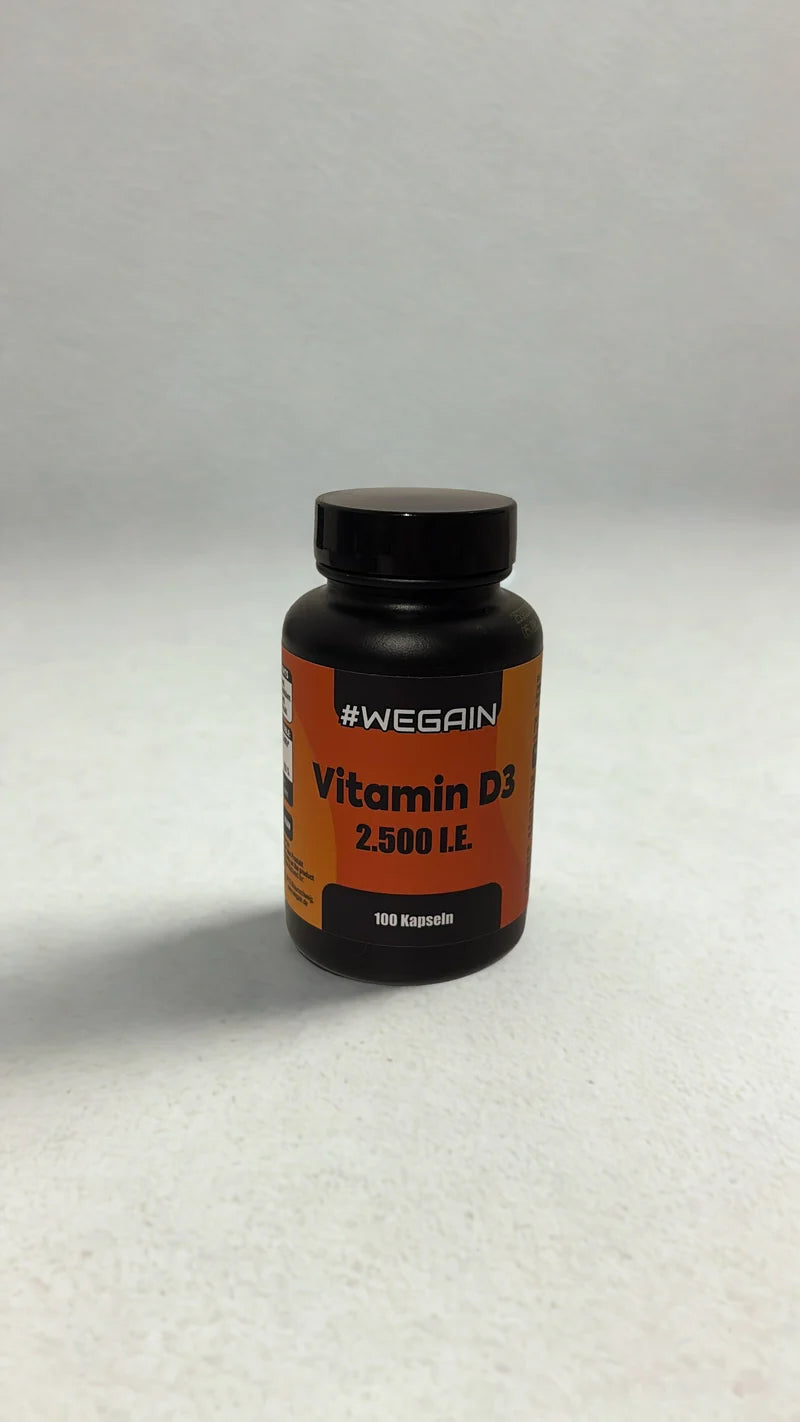 #Wegain - Vitamin D3 - 100 kapseln