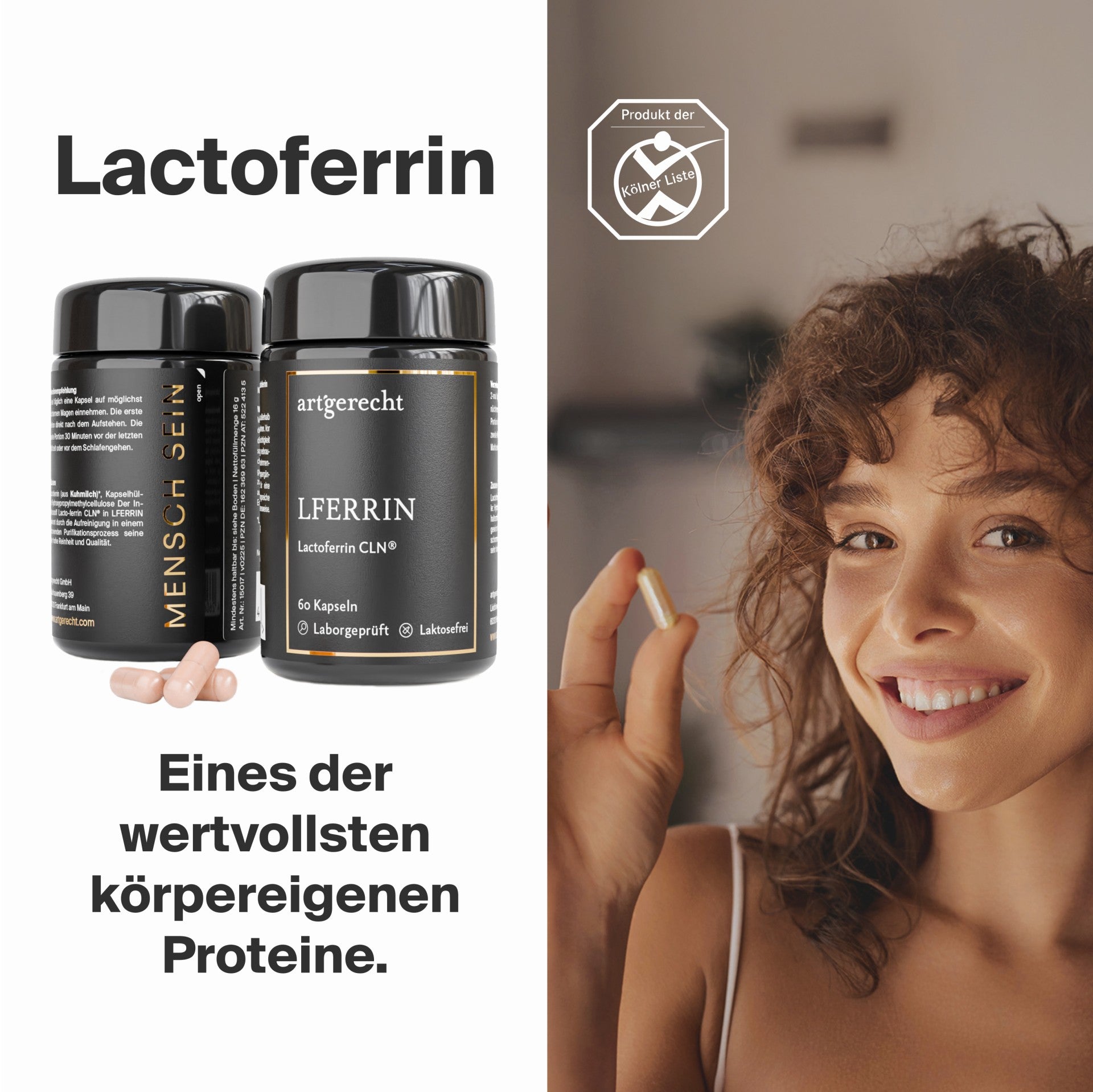 Artgerecht - LFERRIN LACTOFERRIN - 120 Kapseln