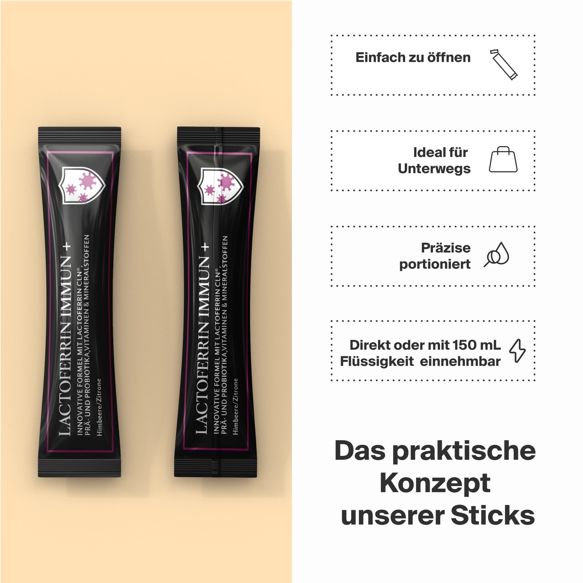 Artgerecht - Lactoferrin Immun+ - 30 sticks