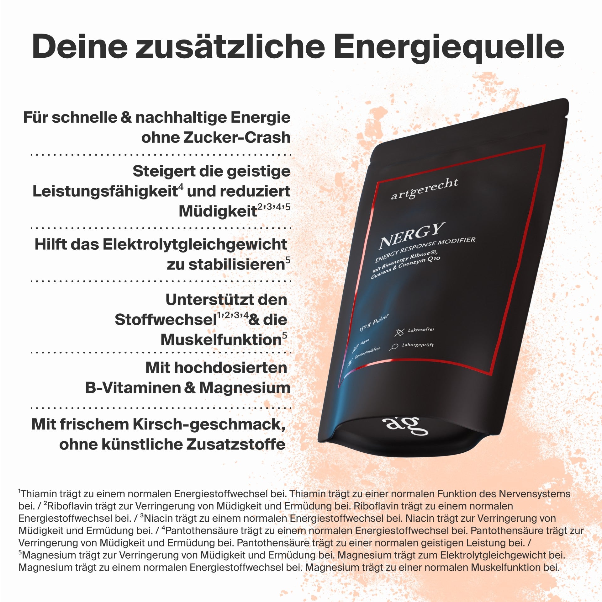 Artgerecht - Nergy Q10 (Beutel) - 150g