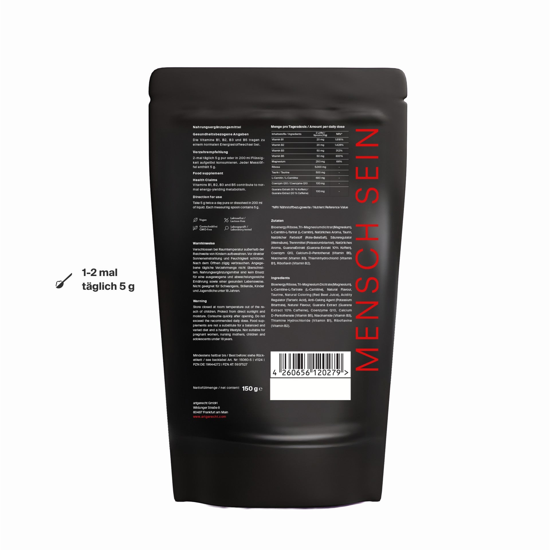 Artgerecht - Nergy Q10 (Beutel) - 150g