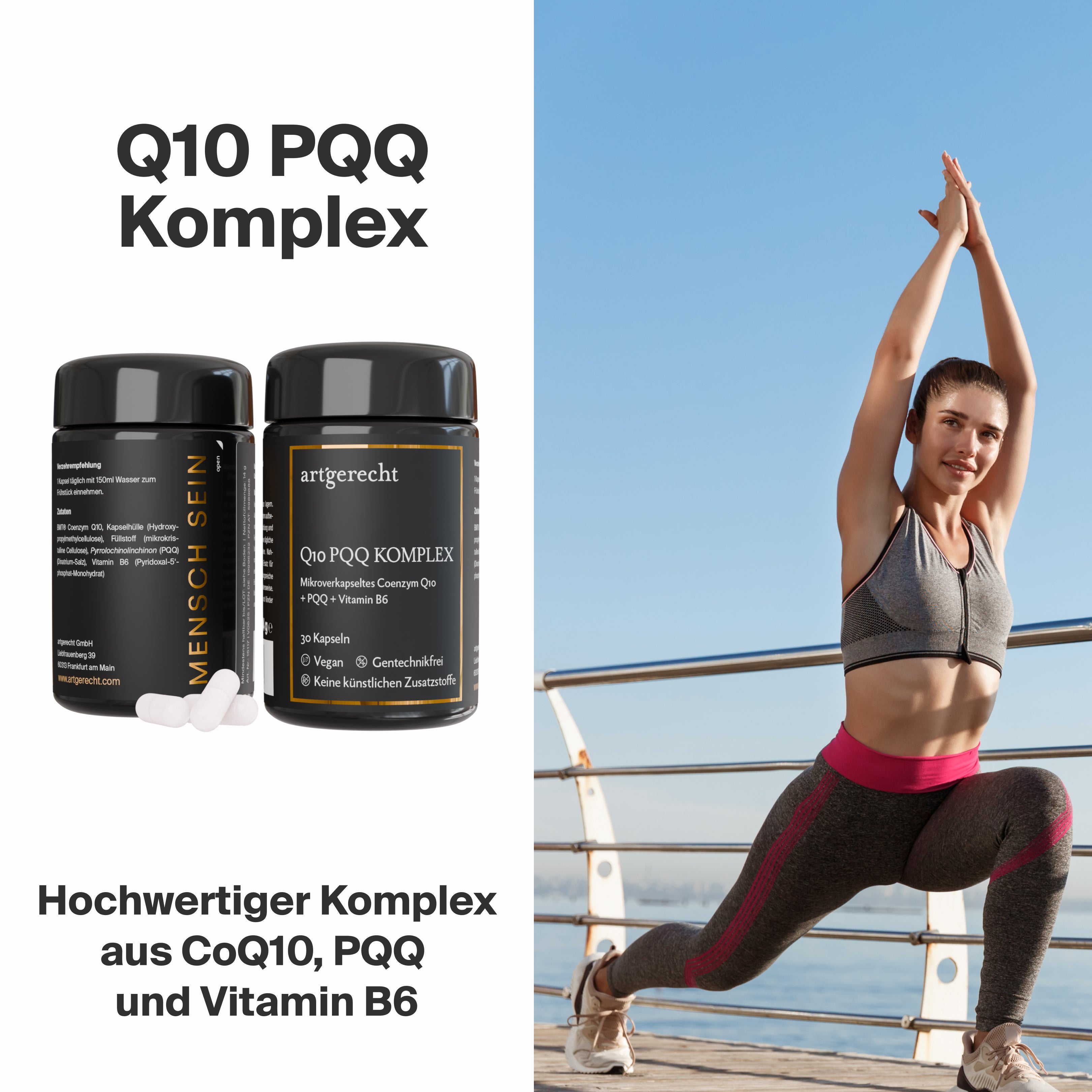 Artgerecht - Q10 PQQ Komplex - 30 Kapseln