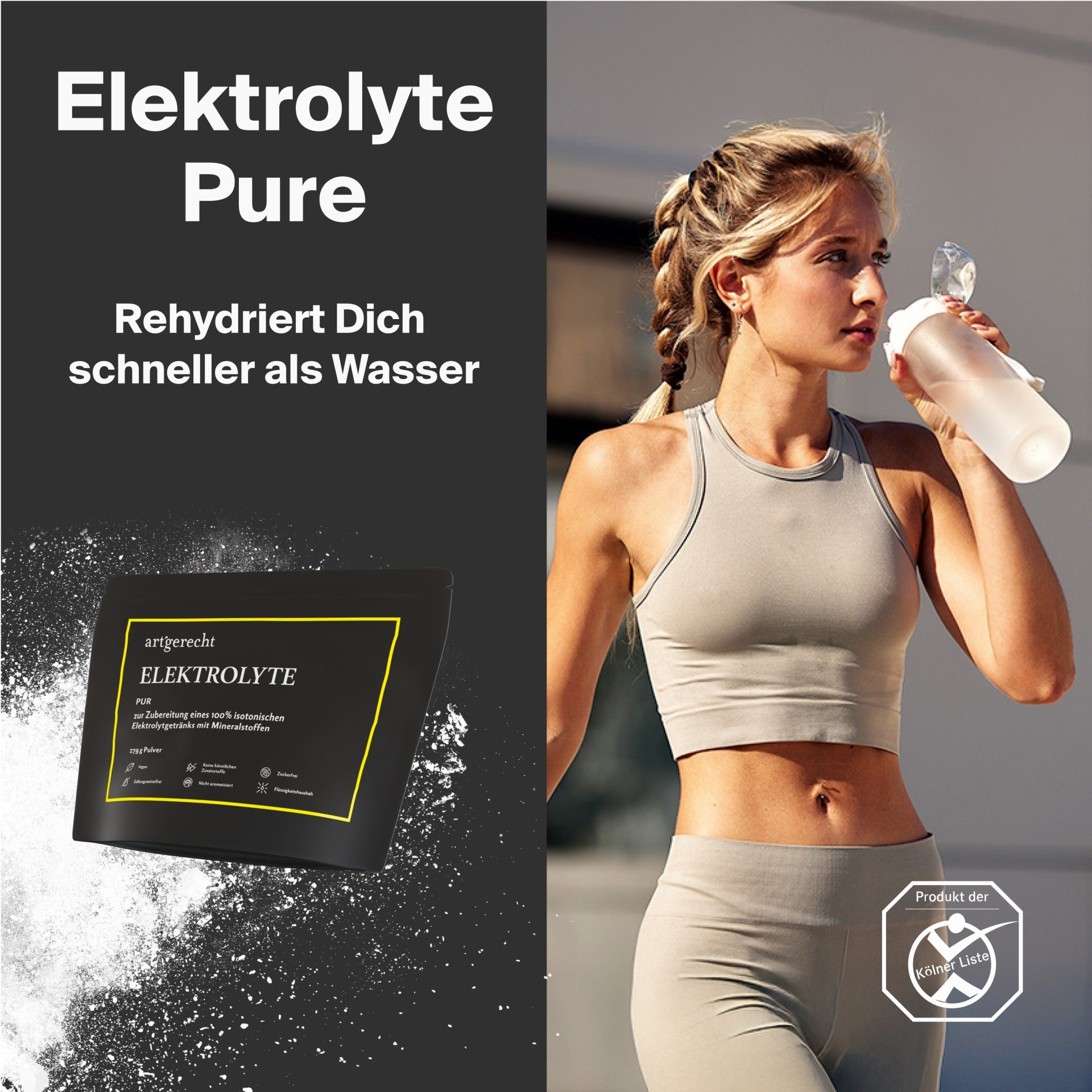 Artgerecht - Elektrolyte Pure - 279g