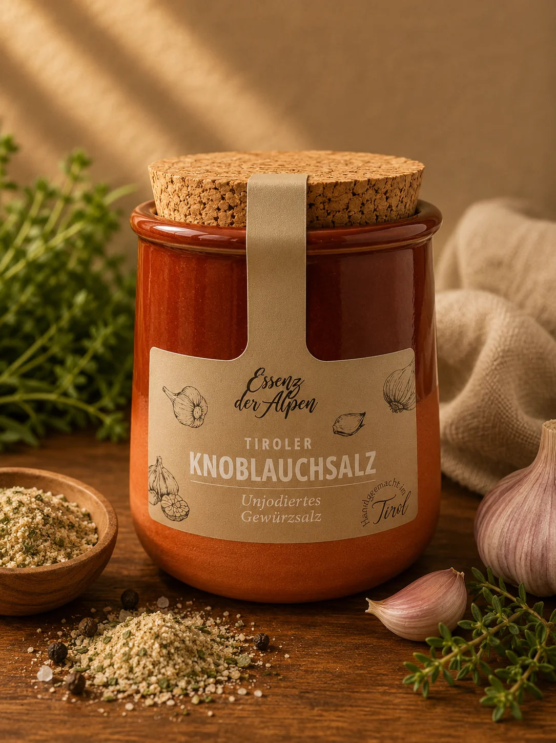 Essenz der Alpen - Gewürzsalze 80g (Karton mit 6 Stück)