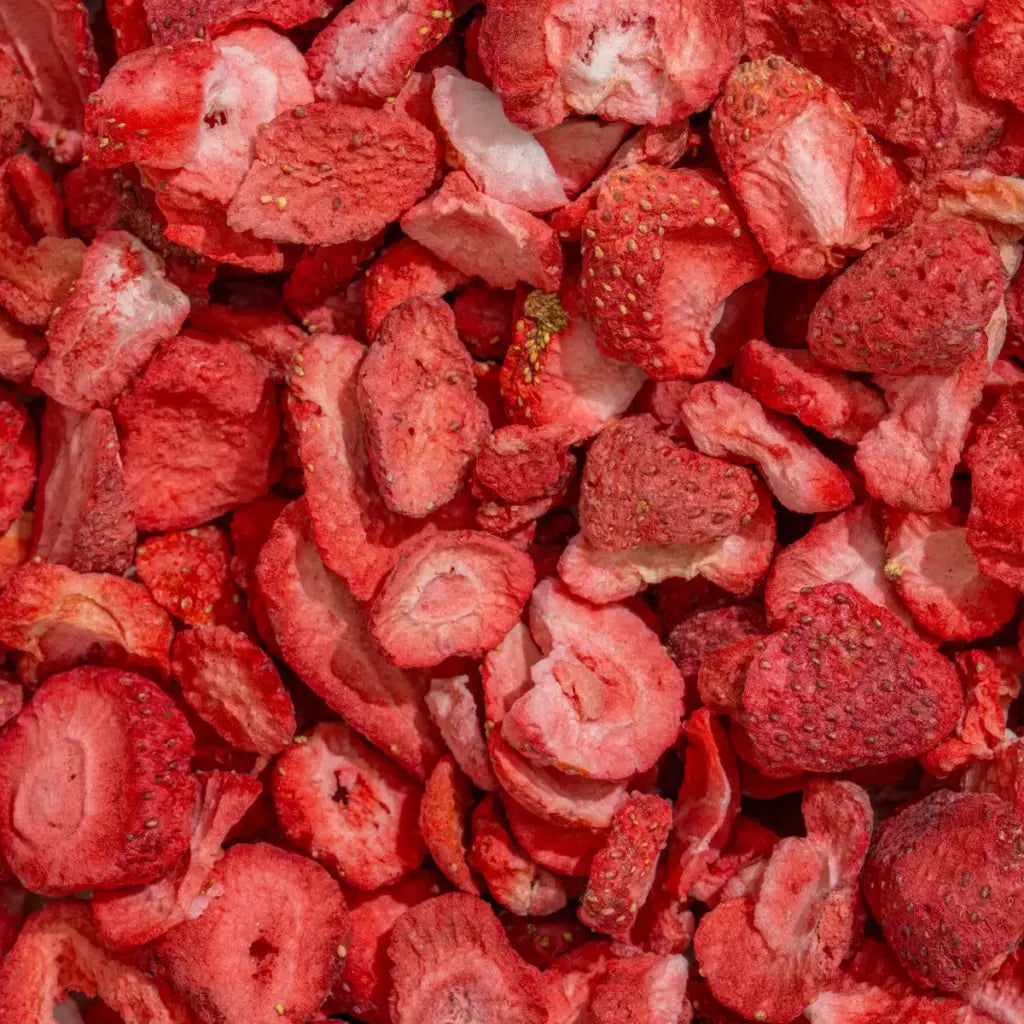 Nutripur Gefriergetrocknete Früchte, Kleine Racker – Erdbeere - 15 g (15 Tüten)