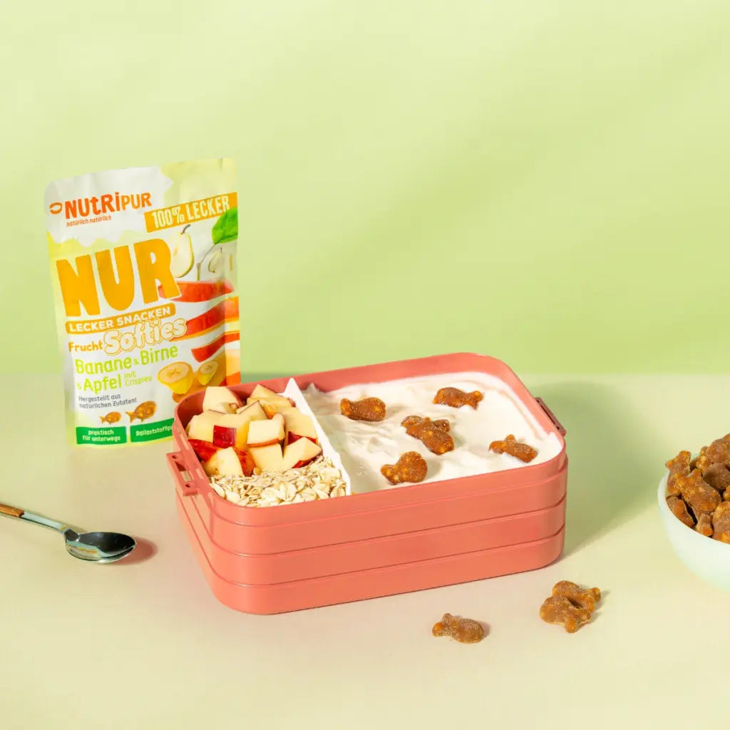 Nutripur - NUR Frucht Softies Banane, Birne & Apfel mit Crispies - 35g (30 Stück)