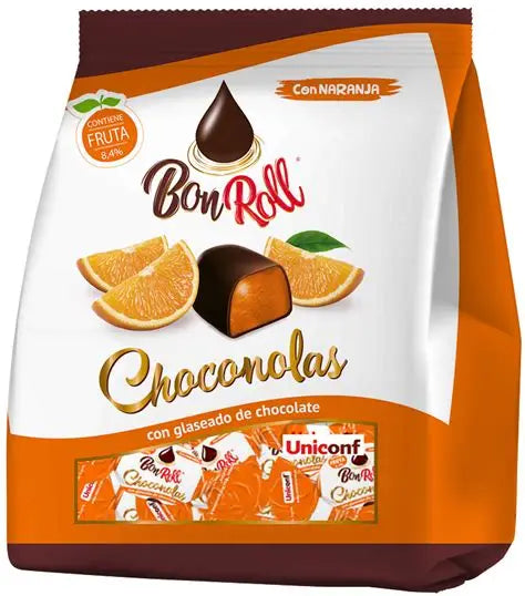 Bon Roll Chocolonas Milchschokolade 80g (Karton mit 12 Stück)