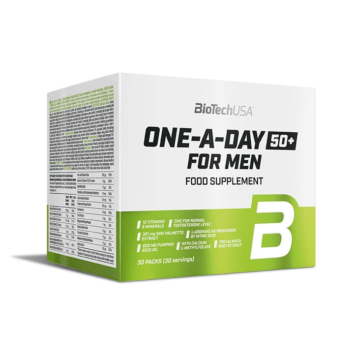 BioTechUSA One a day 50+ for men 30 pack