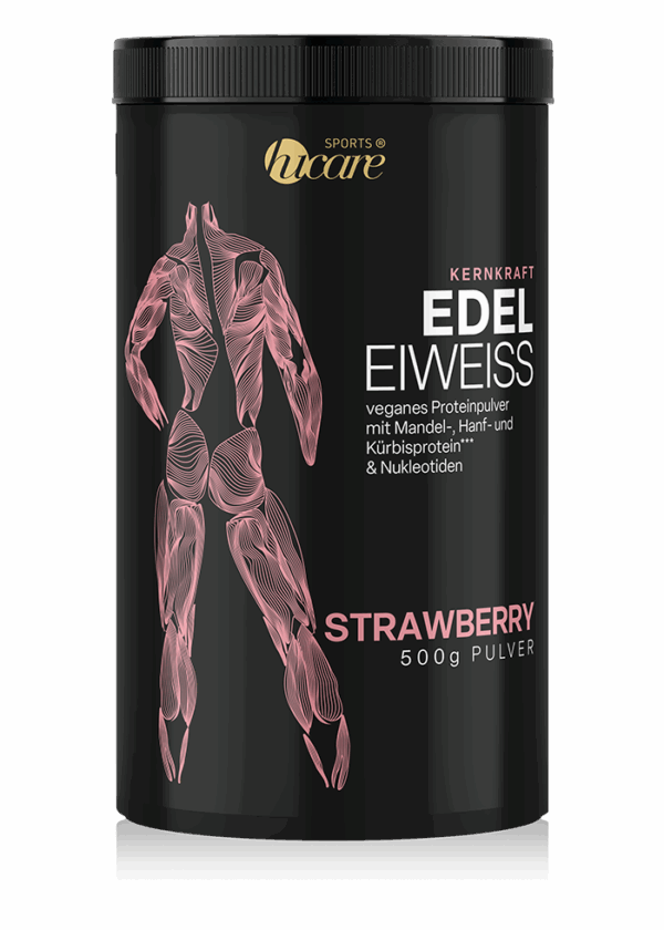 HuCare - EDEL EIWEISS STRAWBERRY – 500 g