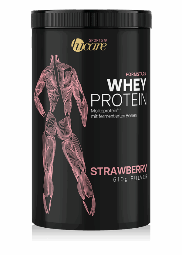 HuCare - WHEYPROTEIN Strawberry – 510 g
