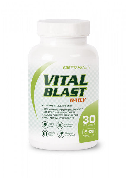GoFitness Vitalstoff-Mix, 26 vegane Rohstoffe für optimale Leistungsfähigkeit und Gesundheit
