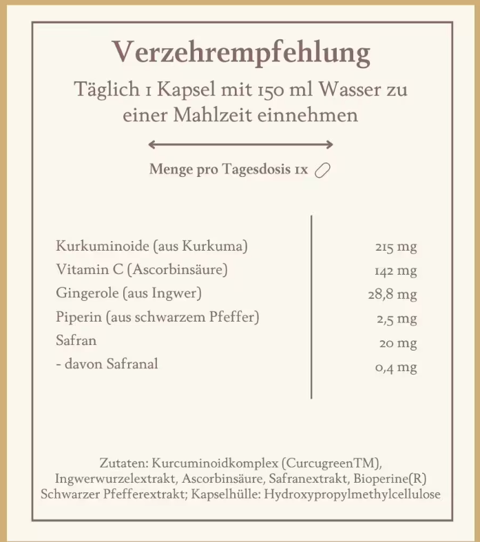 Curcumin Vital - 30 Kapseln