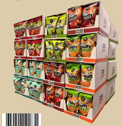GoFitness Puff Display